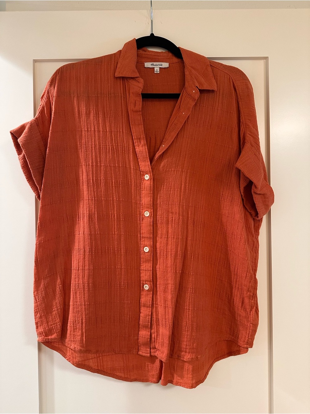 Madewell Button-Front Women's Shirt